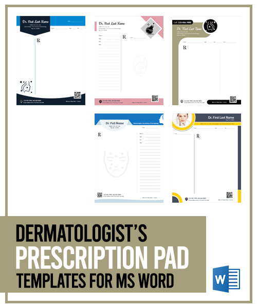 11+ Dermatologist's Prescription Templates for Microsoft Word